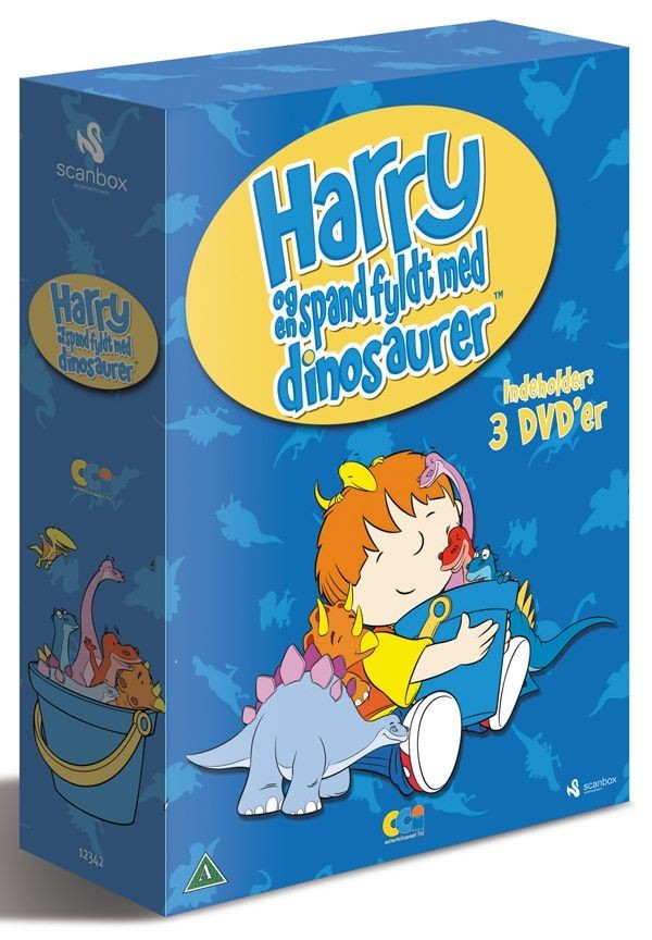 Harry & En Spand Fyldt Med Dinosaurer Box [3-disc]